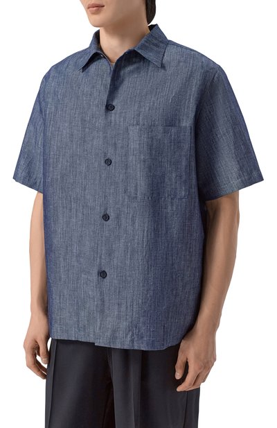 Рубашка изо льна и хлопка HEVO, арт. N0V0LIC/L740, фото 3