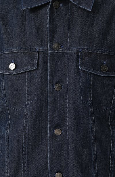 Джинсовая куртка на пуговицах с контра стной прострочкой BRIONI, арт. SLPF/PZD02, фото 5