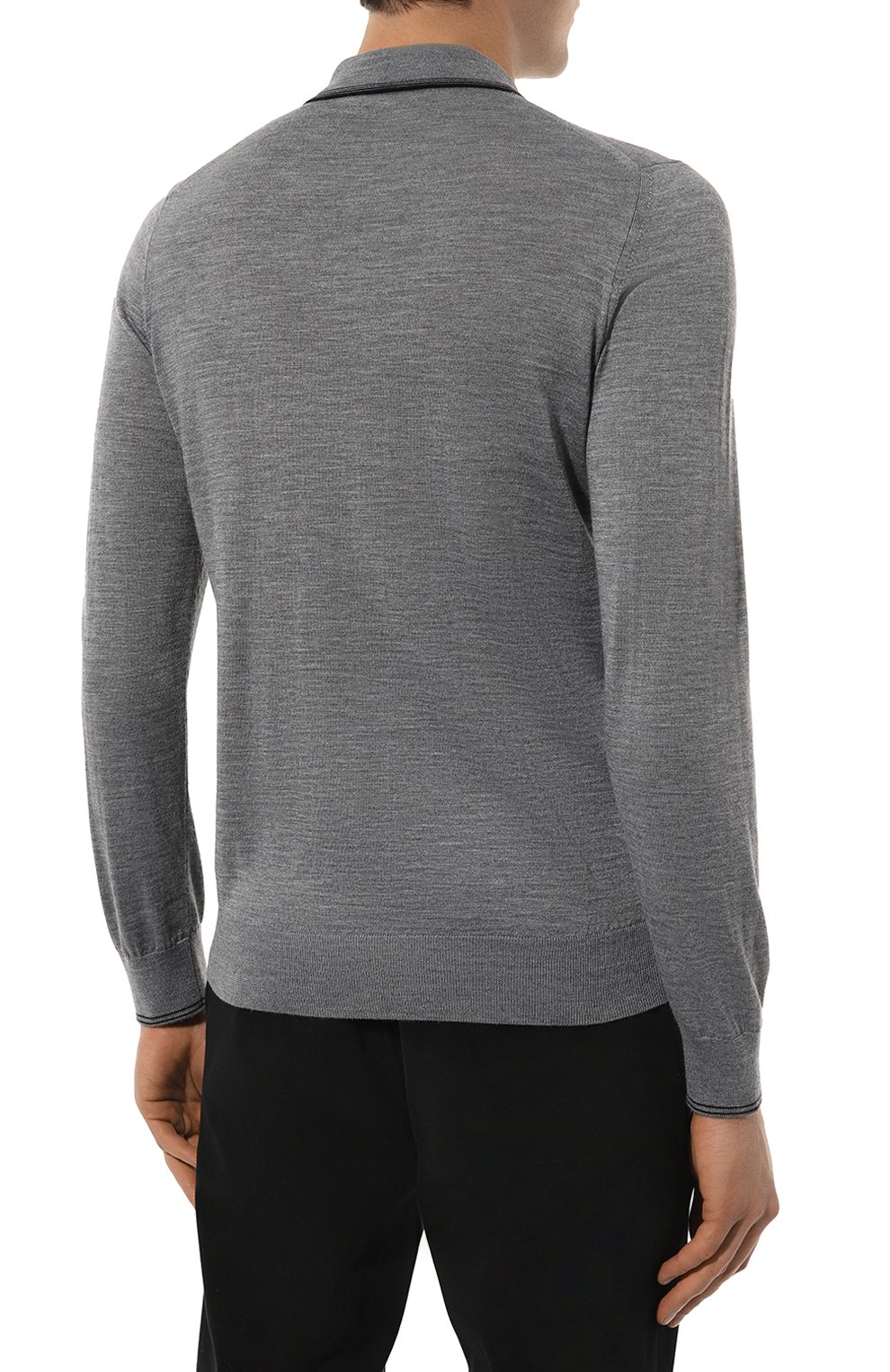 Поло из шерсти и шелка ZILLI, арт. KZP001M0230VSPN00, фото 4