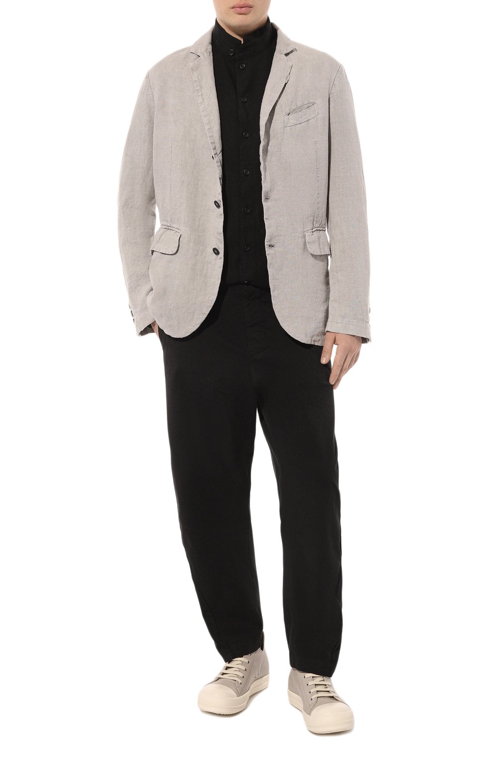 Льняная рубашка HANNES ROETHER, арт. MIL29SKE.608, фото 2