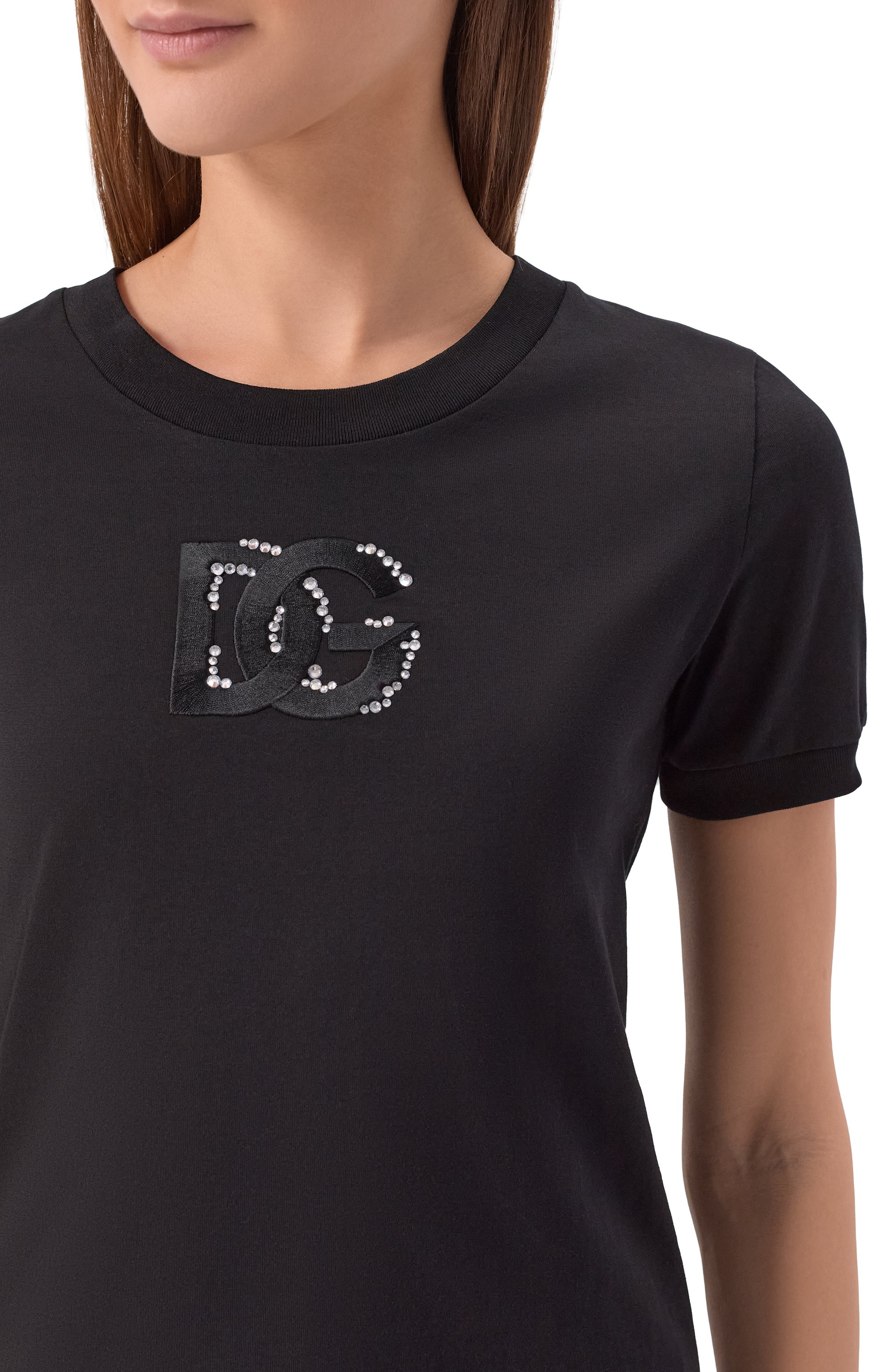 Хлопковая футболка DOLCE & GABBANA, арт. F8N08Z/GDDMB, фото 5