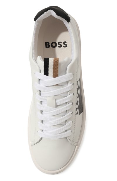 Кожаные кеды BOSS, арт. J29350/36, фото 4