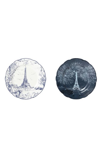 Набор из 2-х тарелок для хлеба tout paris bleu nuit BERNARDAUD, арт. I225/23623