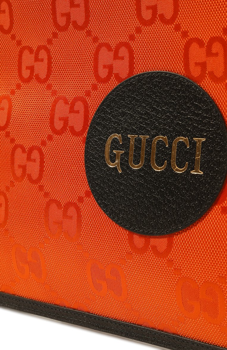 Мужской футляр для документов off the grid GUCCI оранжевого цвета, арт. 625598 H9HAN | Фото 3 (Материал: Синтетический материал, Текстиль; Кросс-КТ: футляры для документов; Материал сплава: Проставлено; Нос: Не проставлено)