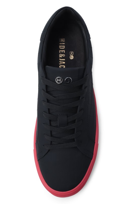 Кожаные кеды Essence Hide and Jack EIBKLBLKB/R Чёрный  EIBKLBLKB/R Фото 6