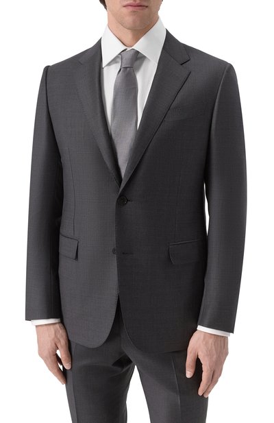 Шерстяной костюм ZEGNA, арт. 221225/C22622, фото 3
