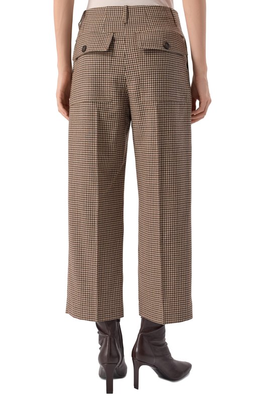 Шерстяные брюки Brunello Cucinelli MB149P8978 Бежевый  MB149P8978 Фото 4