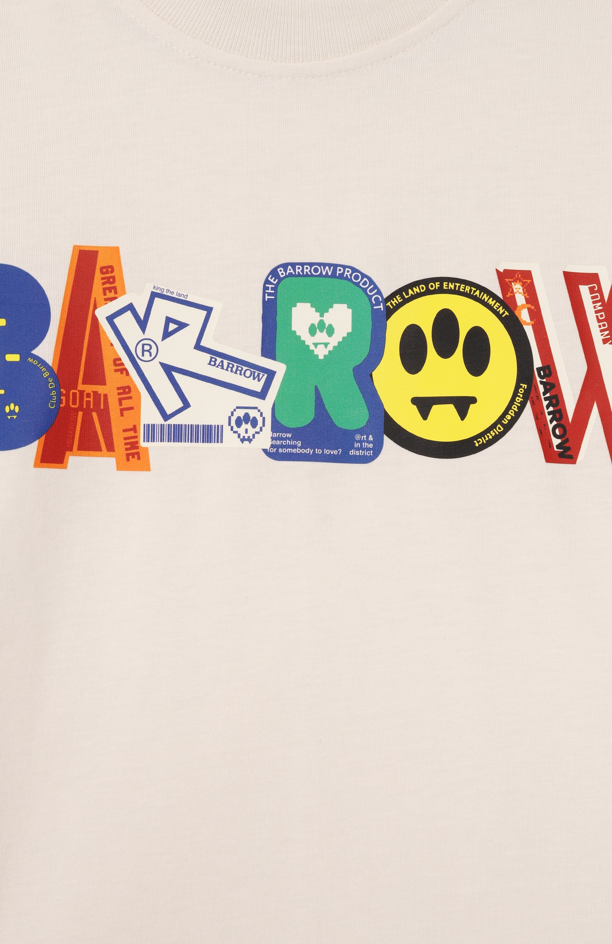 Хлопковая футболка BARROW, арт. S6BKJUTH045, фото 3
