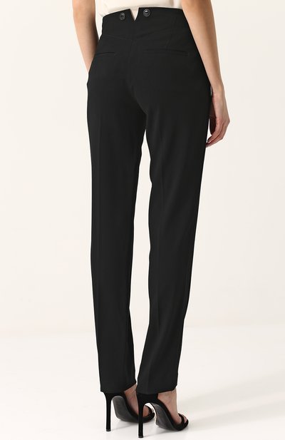 Однотонные брюки прямого кроя со стрелками RAG AND BONE, арт. W276702NM, фото 4