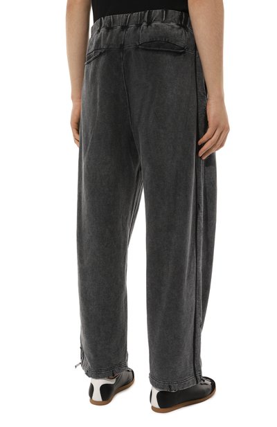 Хлопковые брюки KAZUYUKI KUMAGAI темно-серого цвета по цене 71850 руб., арт. VP41-324, фото 4 Хлопковые брюки KAZUYUKI KUMAGAI, арт. VP41-324, фото 4