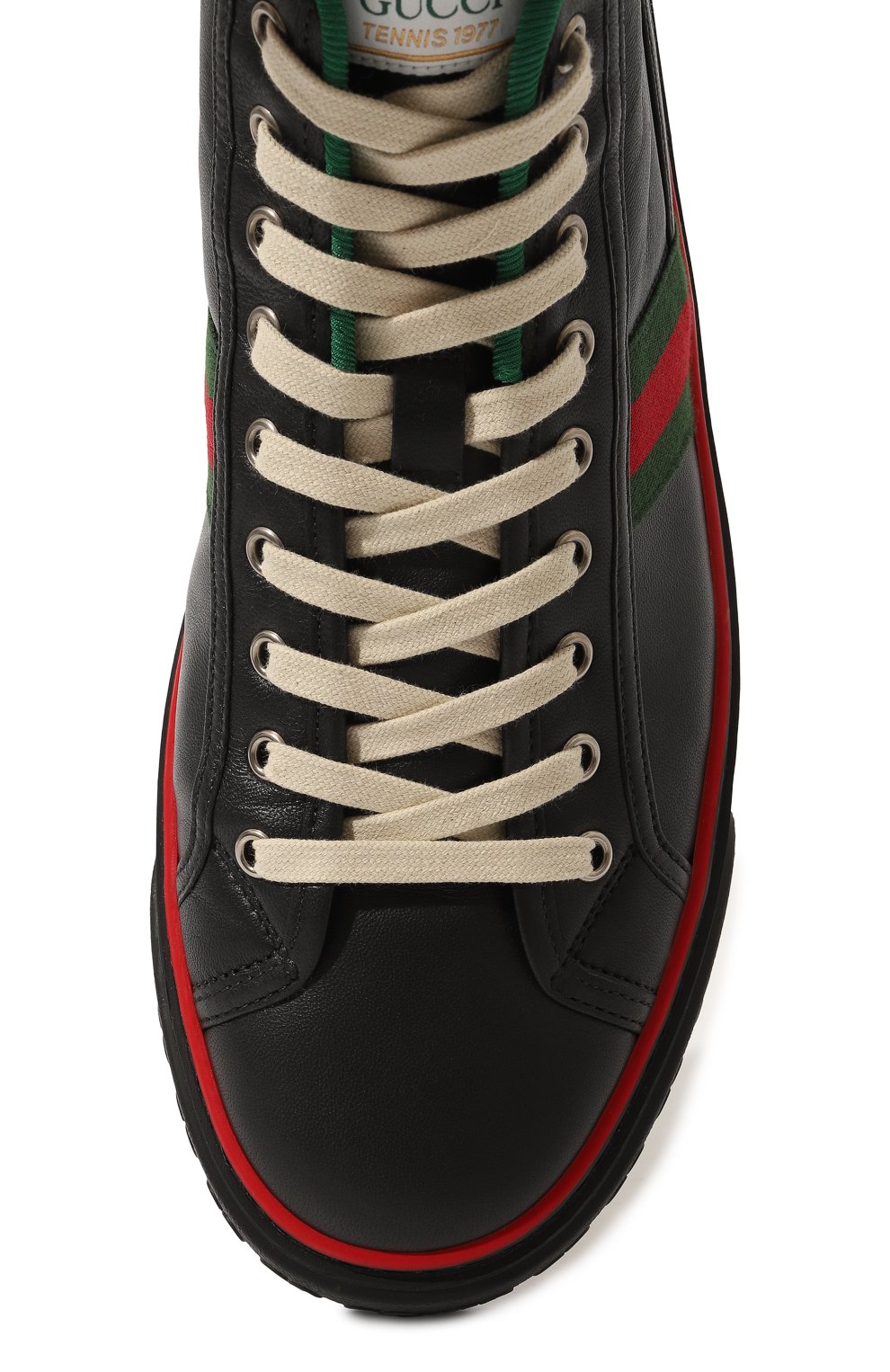 Кожаные кеды tennis 1977 GUCCI, арт. 644734 17L20, фото 6
