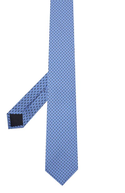 Шелковый галстук CORNELIANI синего цвета по цене 11350 руб., арт. 83U302-9120431/00, фото 2 Шелковый галстук CORNELIANI, арт. 83U302-9120431/00, фото 2