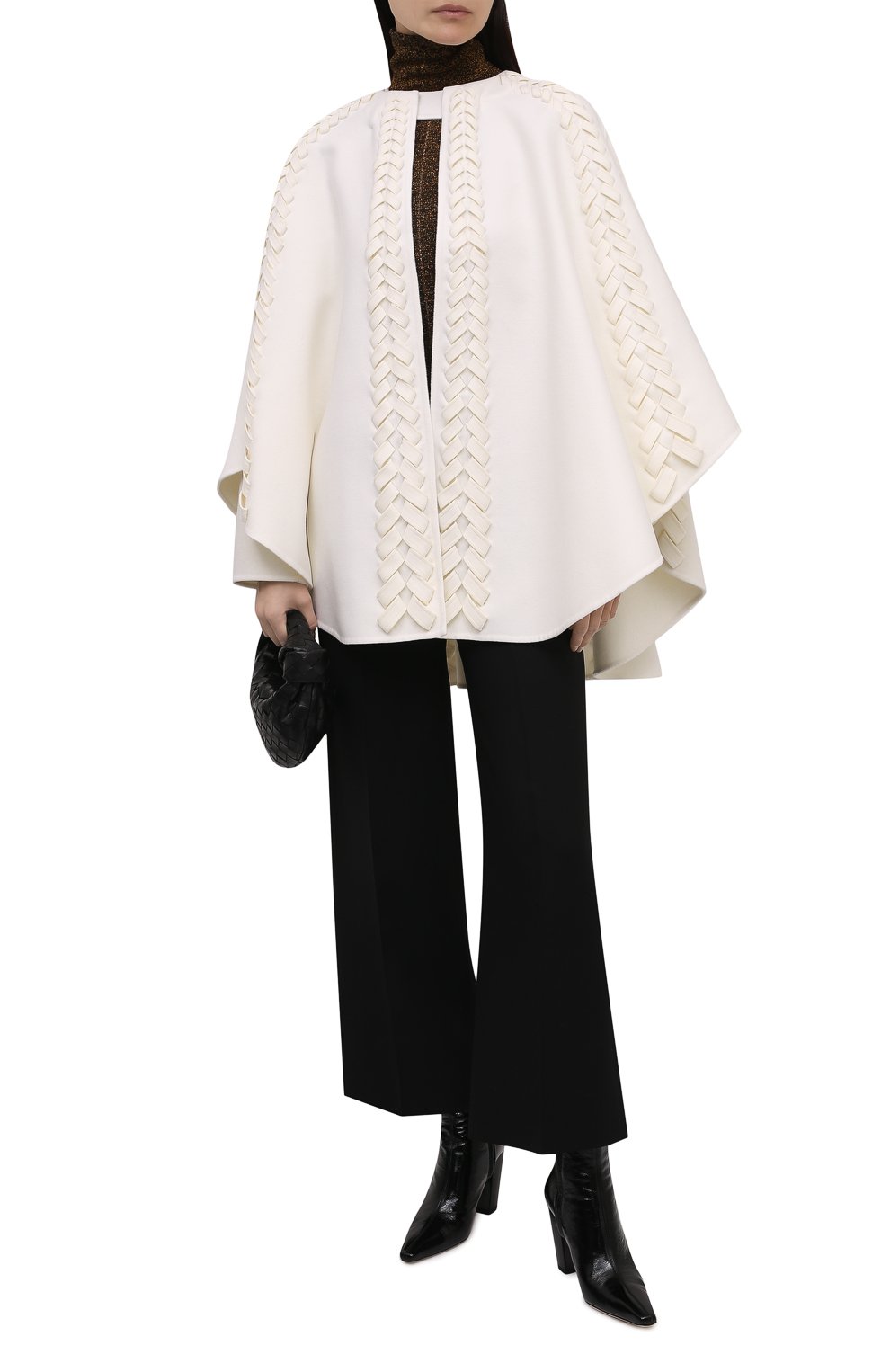 Пончо из шерсти и кашемира VALENTINO, арт. WB0CG2H315E, фото 2