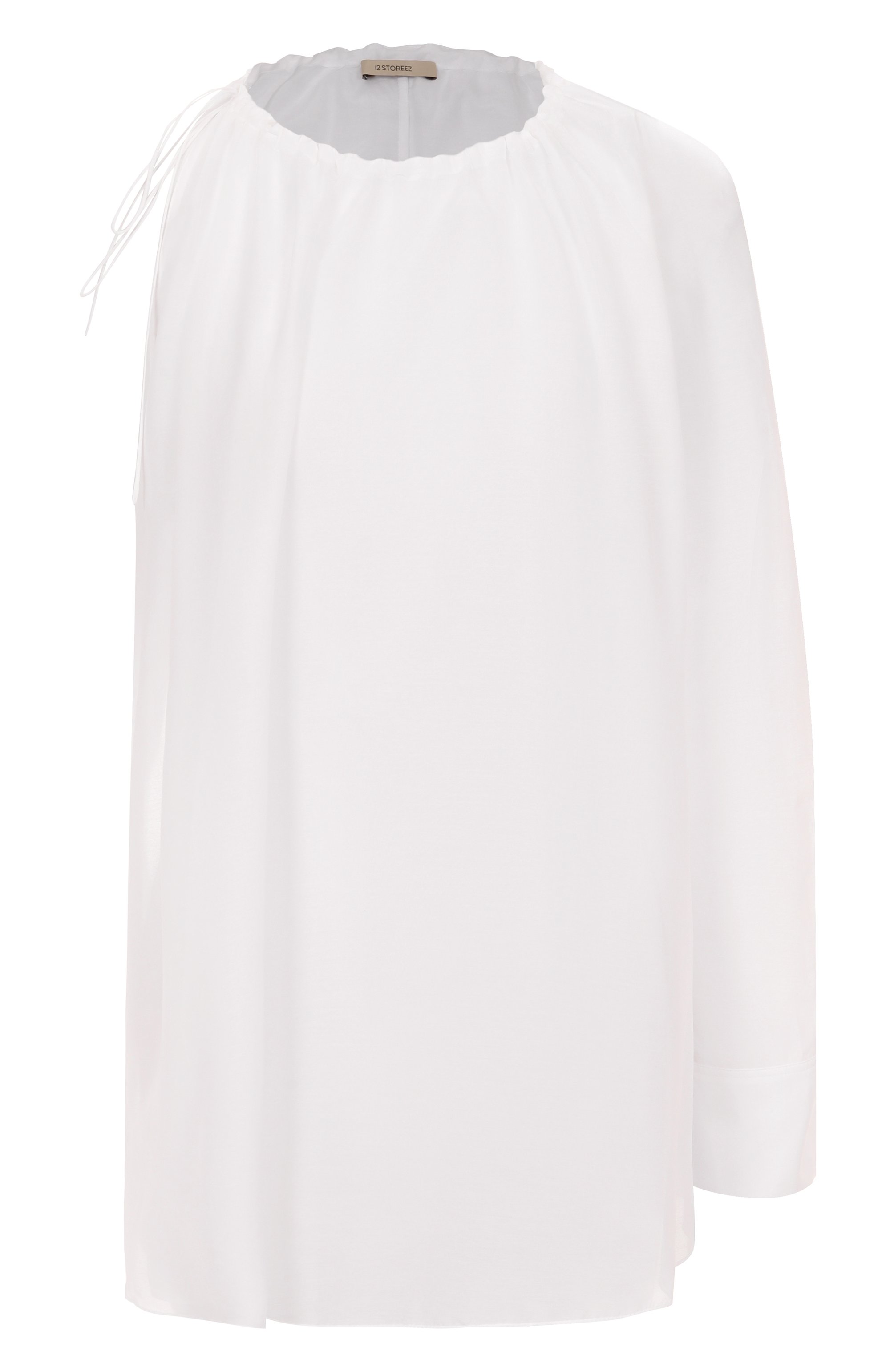 Топ из хлопка и шелка 12 STOREEZ, арт. 132899, фото 1