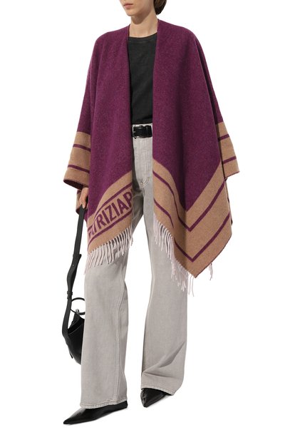 Шерстяное пончо PATRIZIA PEPE, арт. 8F0017_A400, фото 2