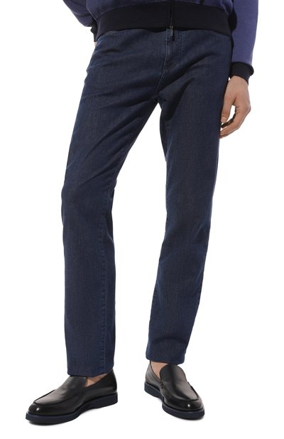 Кожаные лоферы DOUCAL'S, арт. DU3386P0TEUY216B, фото 3