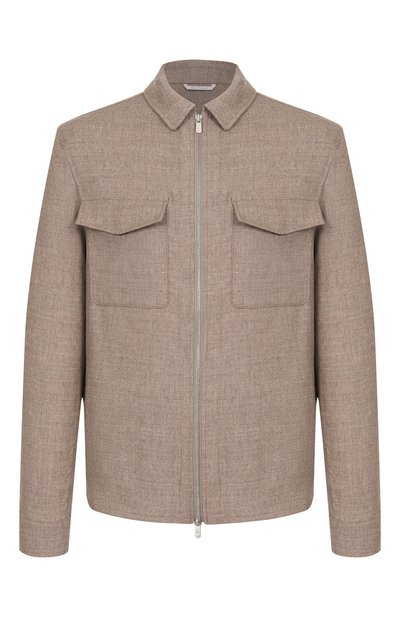 Мужская куртка-рубашка из шерсти и кашемира MARCO PESCAROLO, арт. URUS/5229