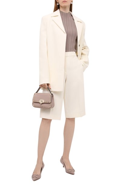 Кожаные туфли vlogo signature VALENTINO, арт. XW2S0Q63/MZF, фото 2