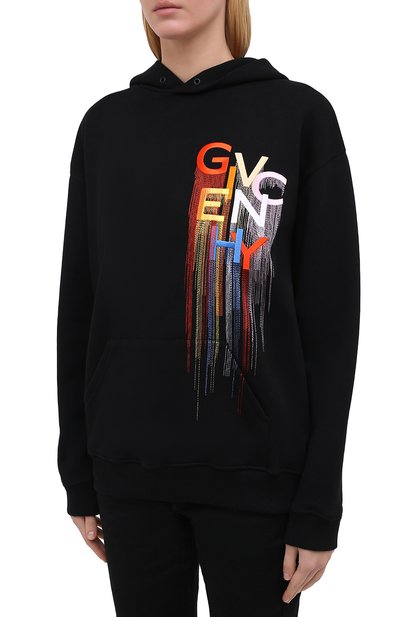 Хлопковое худи GIVENCHY, арт. BWJ01C3Z43, фото 3