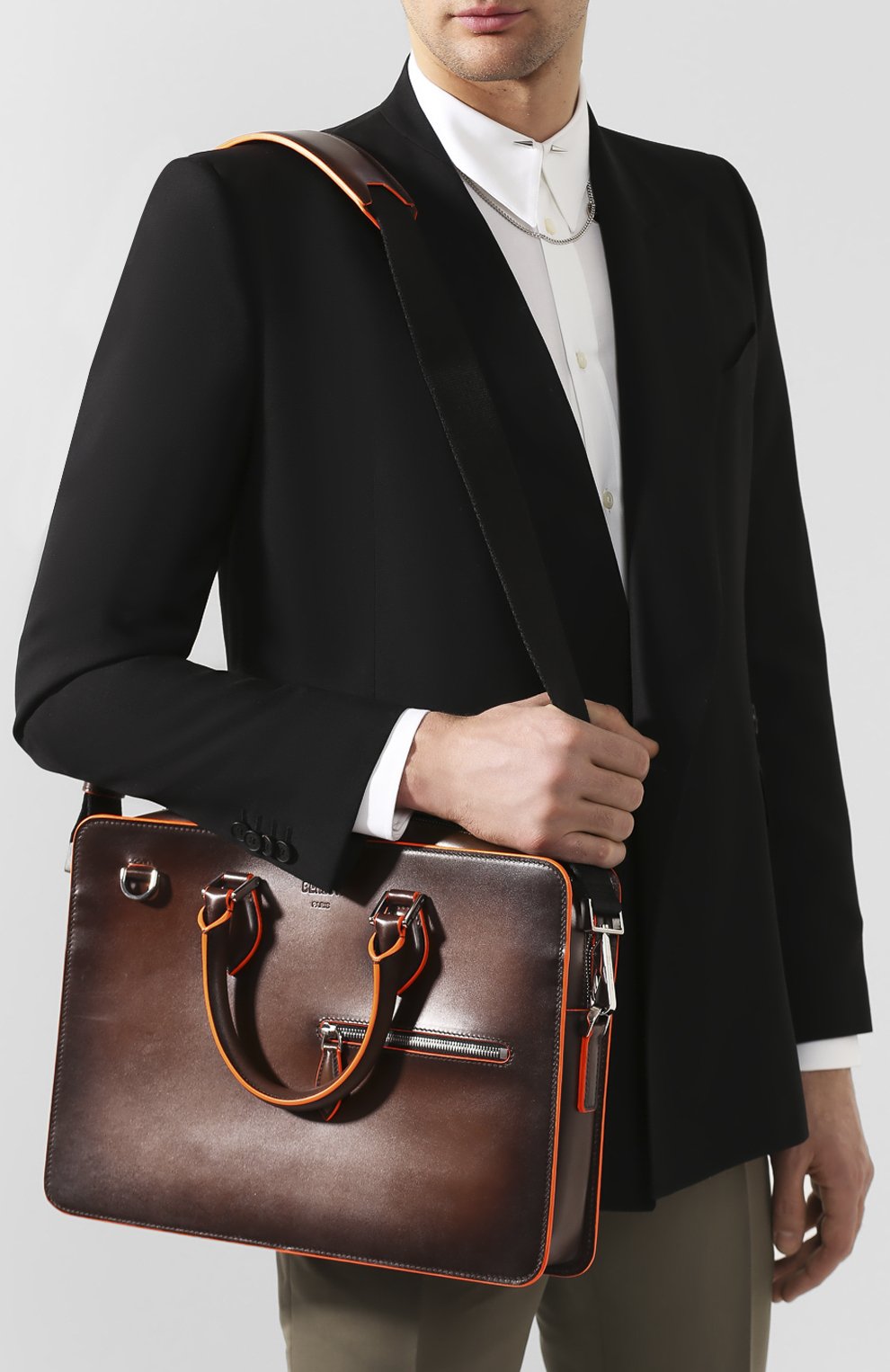 Кожаный портфель BERLUTI, арт. M202351, фото 5