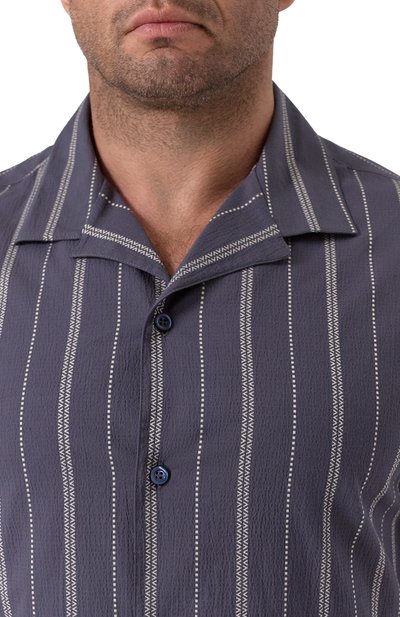 Хлопковая рубашка BRUNELLO CUCINELLI, арт. MM6830615W, фото 5