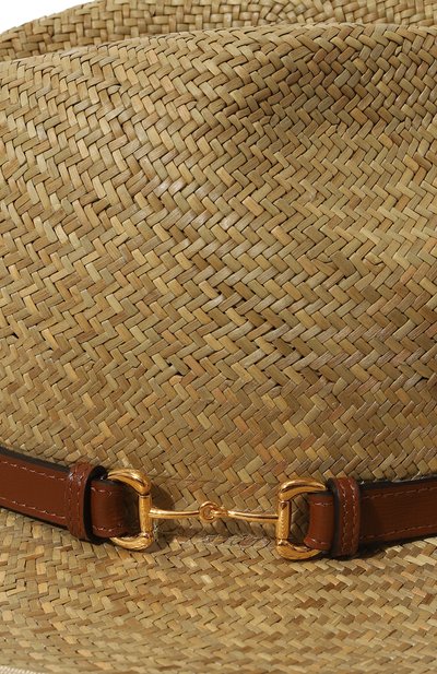Соломенная шляпа GUCCI, арт. 656516 3HAEI, фото 4
