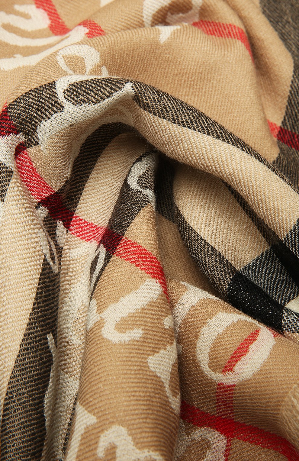 Кашемировая шаль BURBERRY, арт. 8039563, фото 2