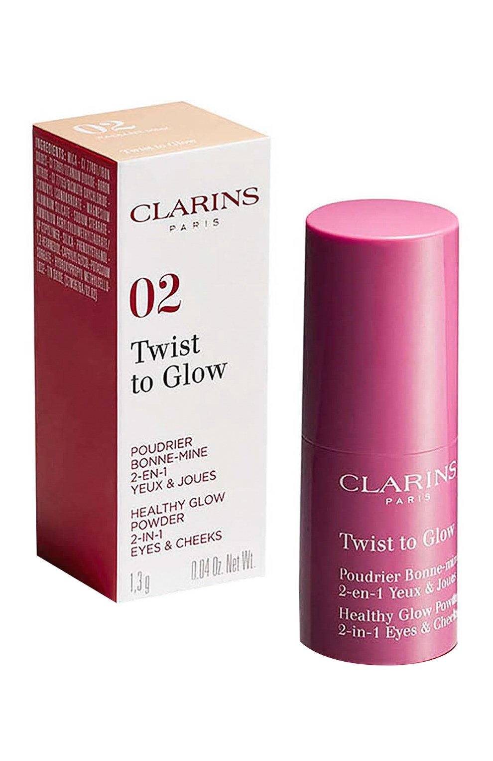 Рассыпчатый пигмент для глаз и скул twist to glow, 02 CLARINS, арт. 80061538, фото 6