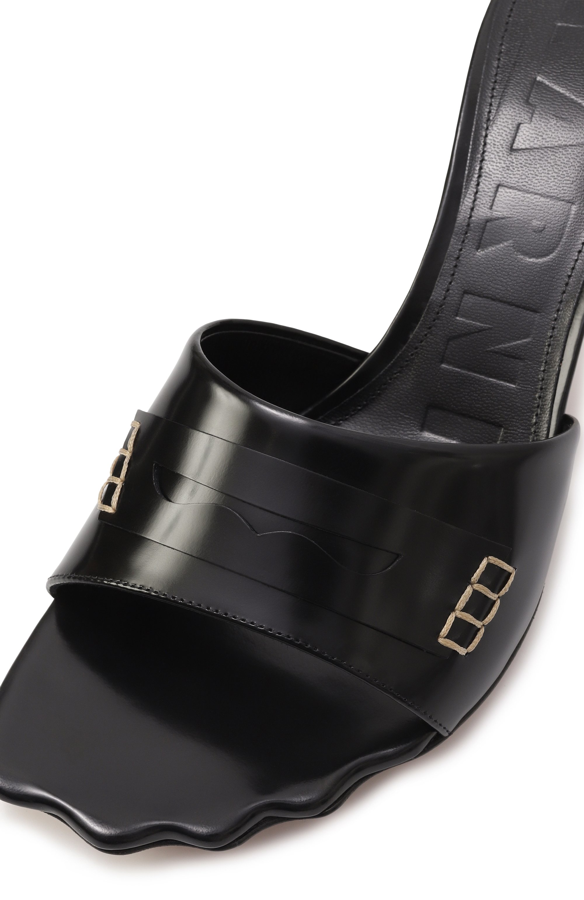 Кожаные мюли moonlight 50 MARNI, арт. SAMS022605/PS679, фото 7