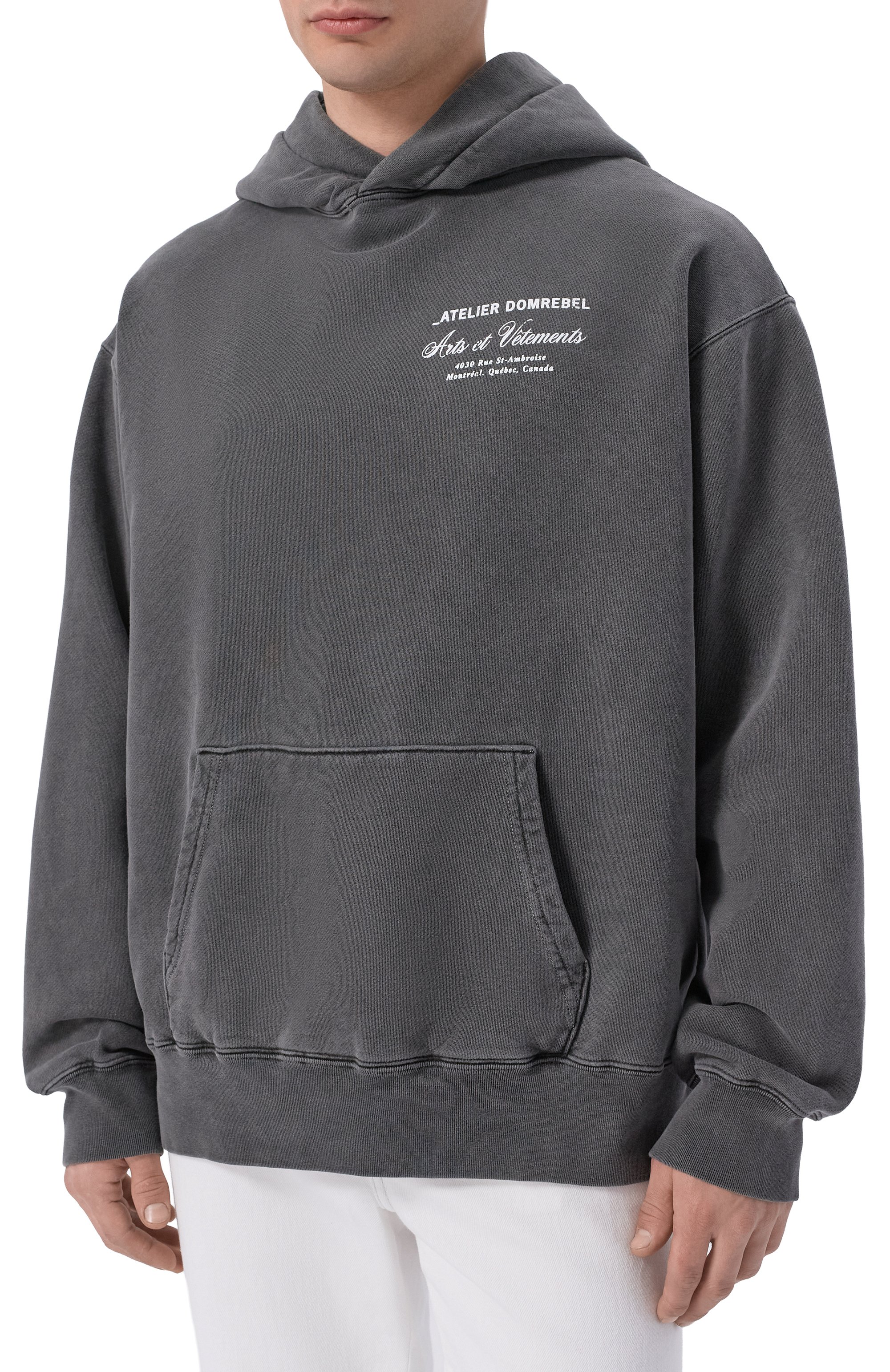 Хлопковое х уди DOMREBEL, арт. M ARTS VETEMENTS/PULL0VER H00DIE, фото 3