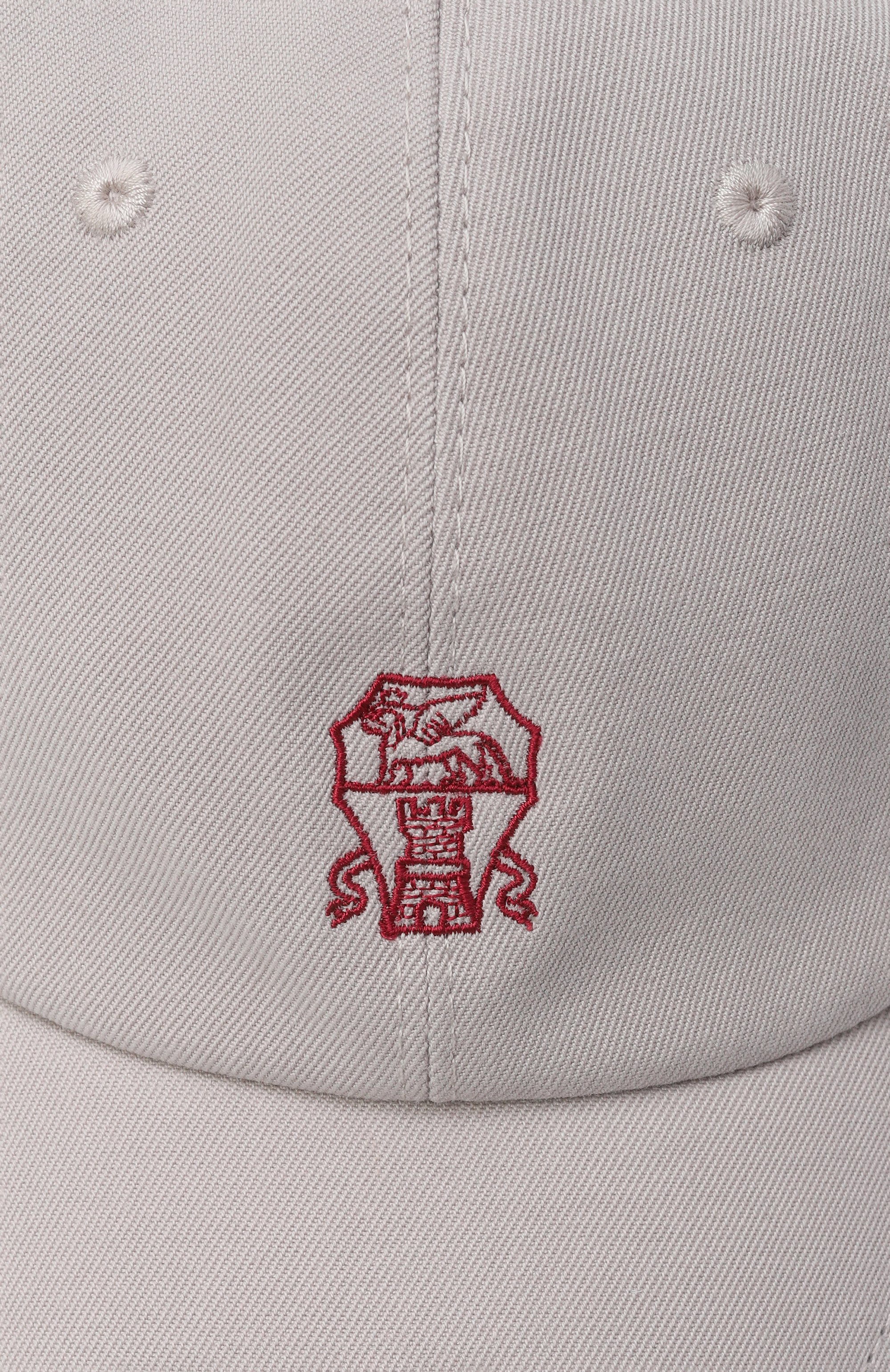 Хлопковая бейсболка BRUNELLO CUCINELLI, арт. B252DW322B, фото 3