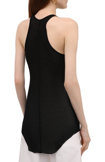 Майка из вискозы и шелка RICK OWENS, арт. RP02A7101/RC, фото 4