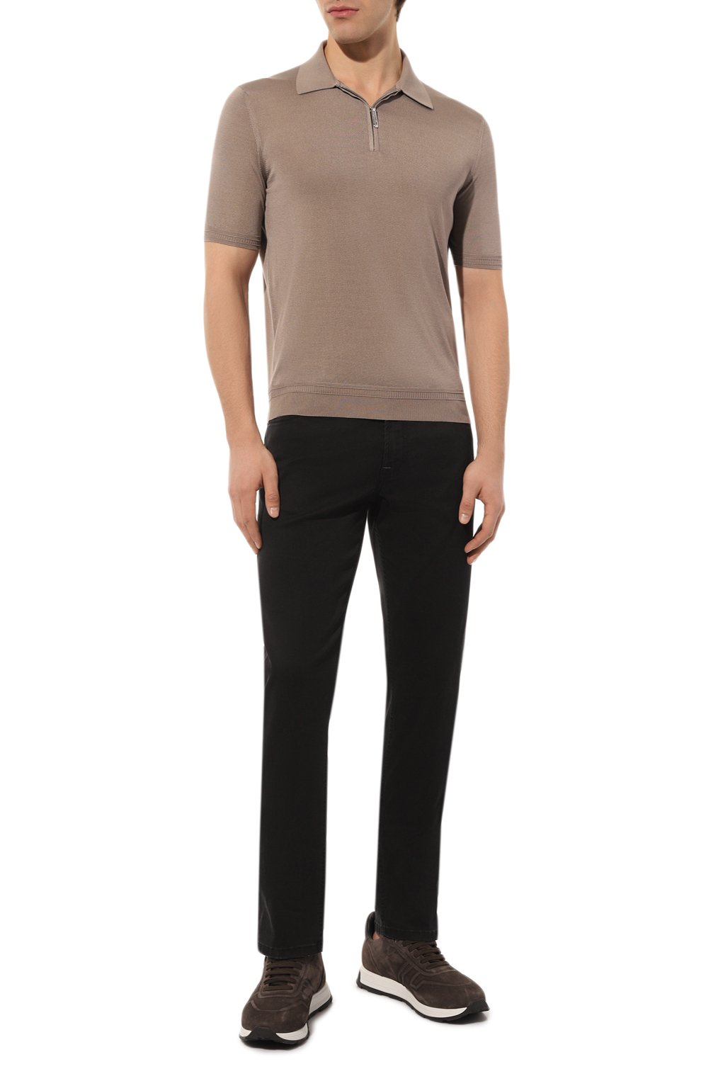 Шелковое поло STEFANO RICCI, арт. K616215P31/F23101, фото 2