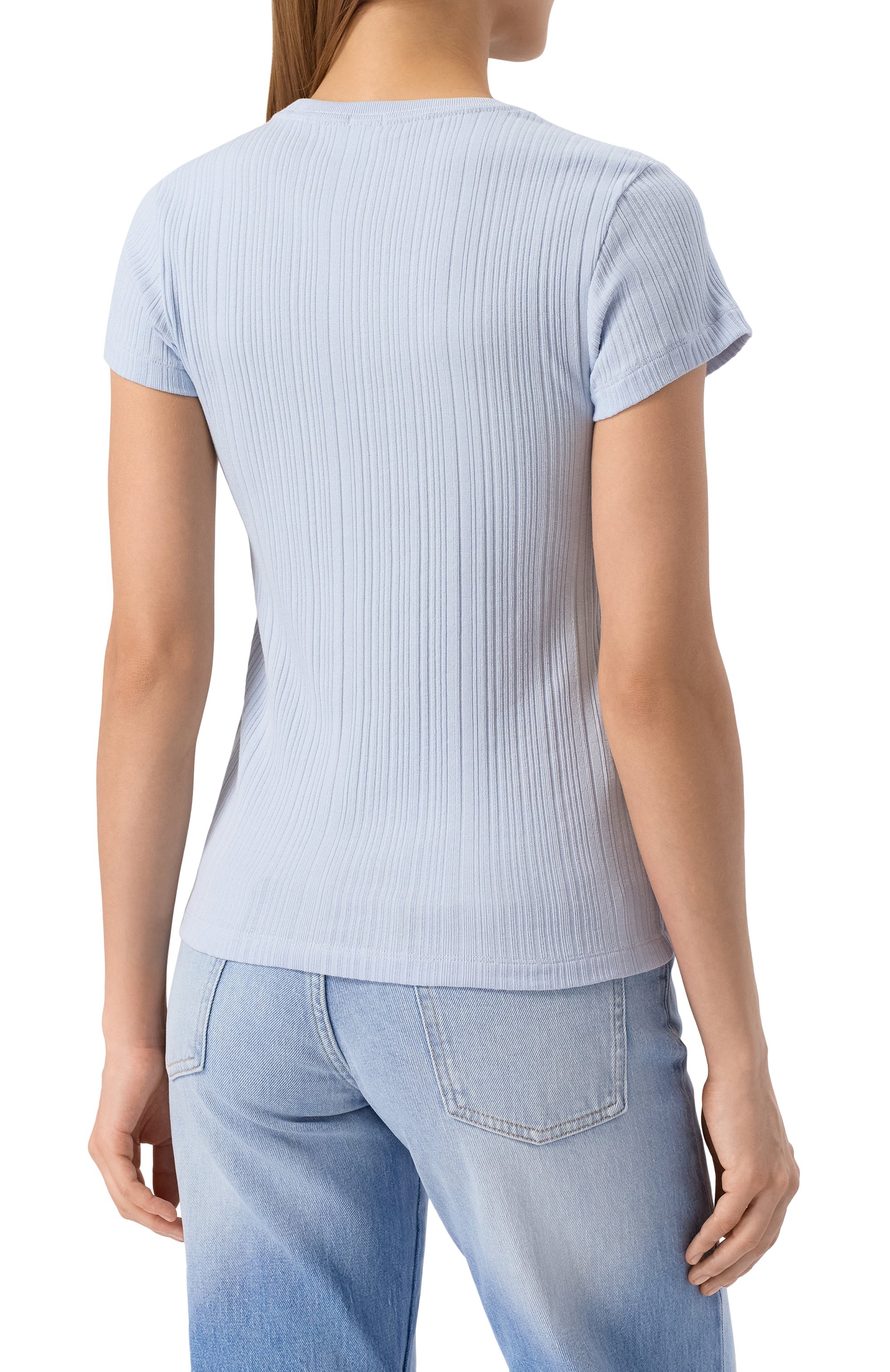 Хлопковая футболка RE/DONE, арт. 865-02WSLIMTE, фото 4