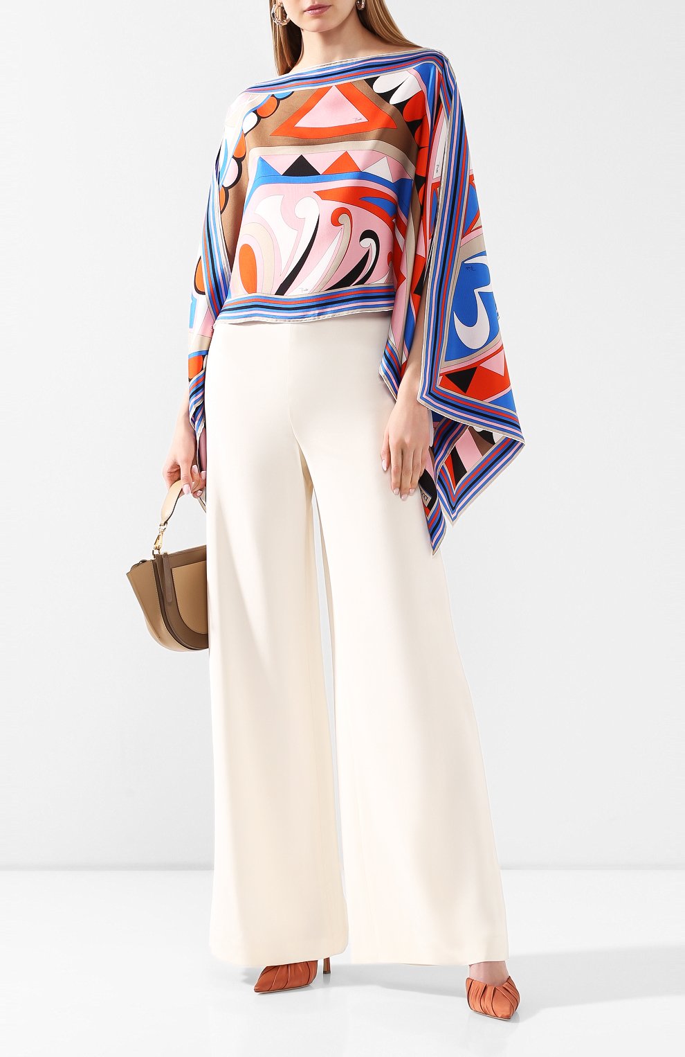 Шелковый топ EMILIO PUCCI, арт. 0HGB35/0HV35, фото 2