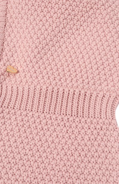 Шерстяная шапка-балаклава IL TRENINO розового цвета по цене 9950 руб., арт. 19-5970/J, фото 3 Шерстяная шапка-балаклава IL TRENINO, арт. 19-5970/J, фото 3