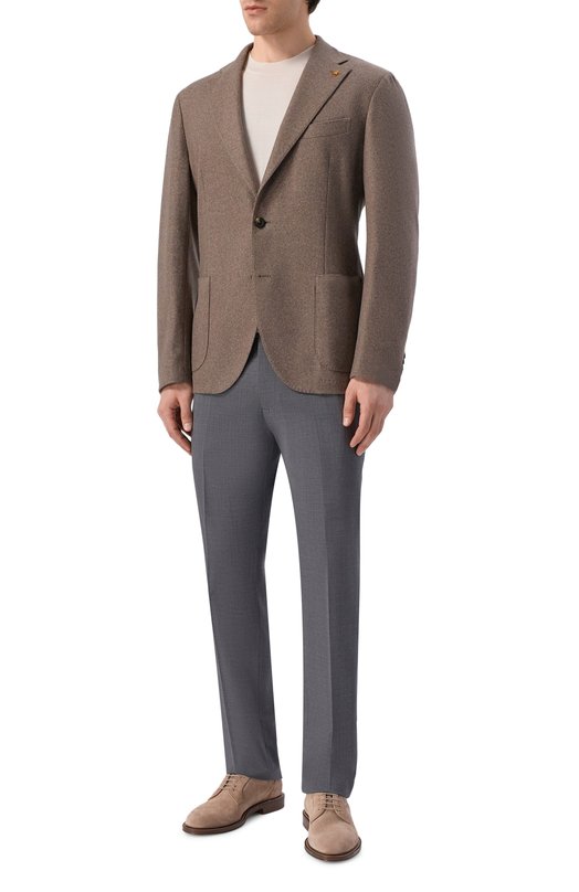 Шерстяные брюки Berwich SC/1/FA1755X Серый  SC/1/FA1755X Фото 2