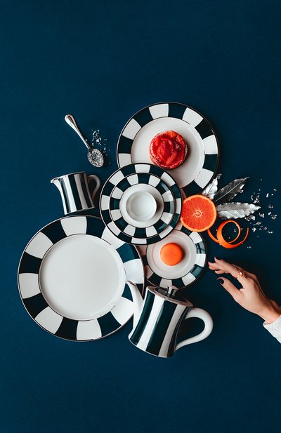 Чайная чашка с блюдцем galerie royal bleu nuit BERNARDAUD, арт. 1856/89, фото 2