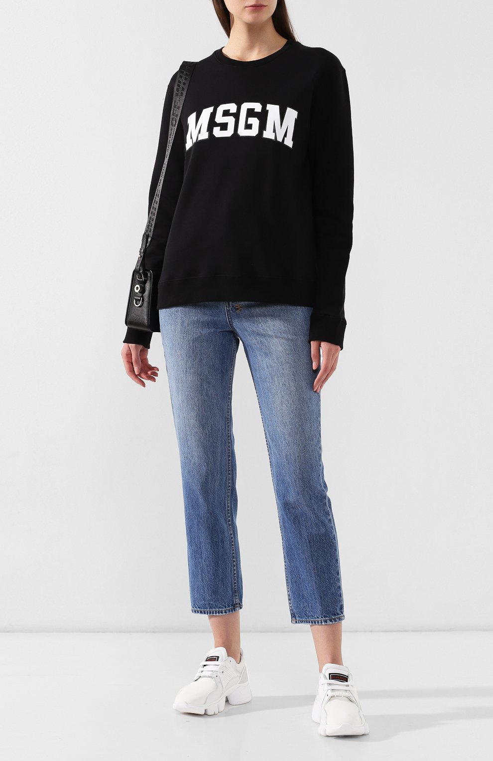 Хлопковый свитшот MSGM, арт. 2741MDM63 195799, фото 2