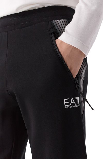 Хлопковые джоггеры EA7, арт. 7M000965/AF10377, фото 5