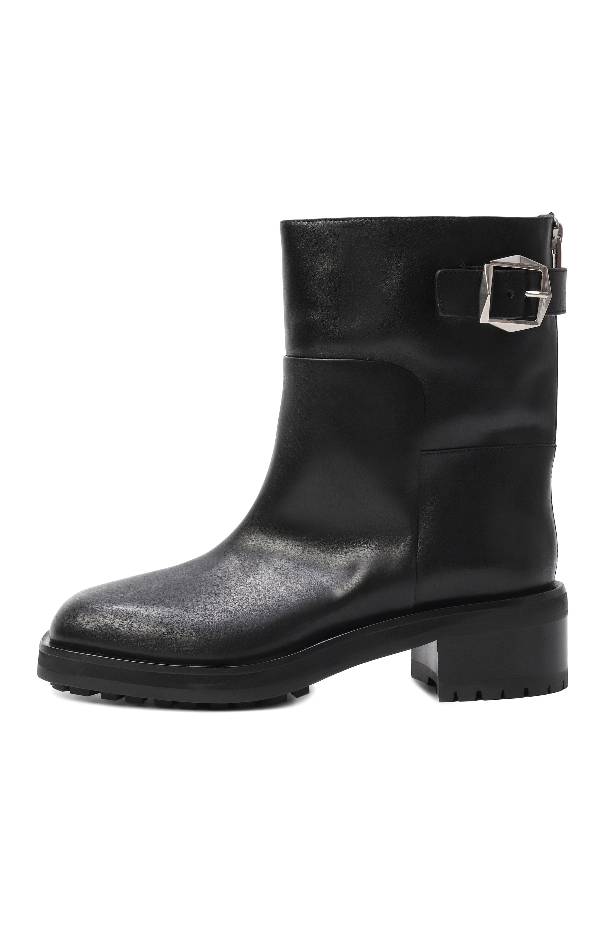 Кожаные ботинки brooklyn JIMMY CHOO, арт. BR00KLYNAB50WLZ, фото 4