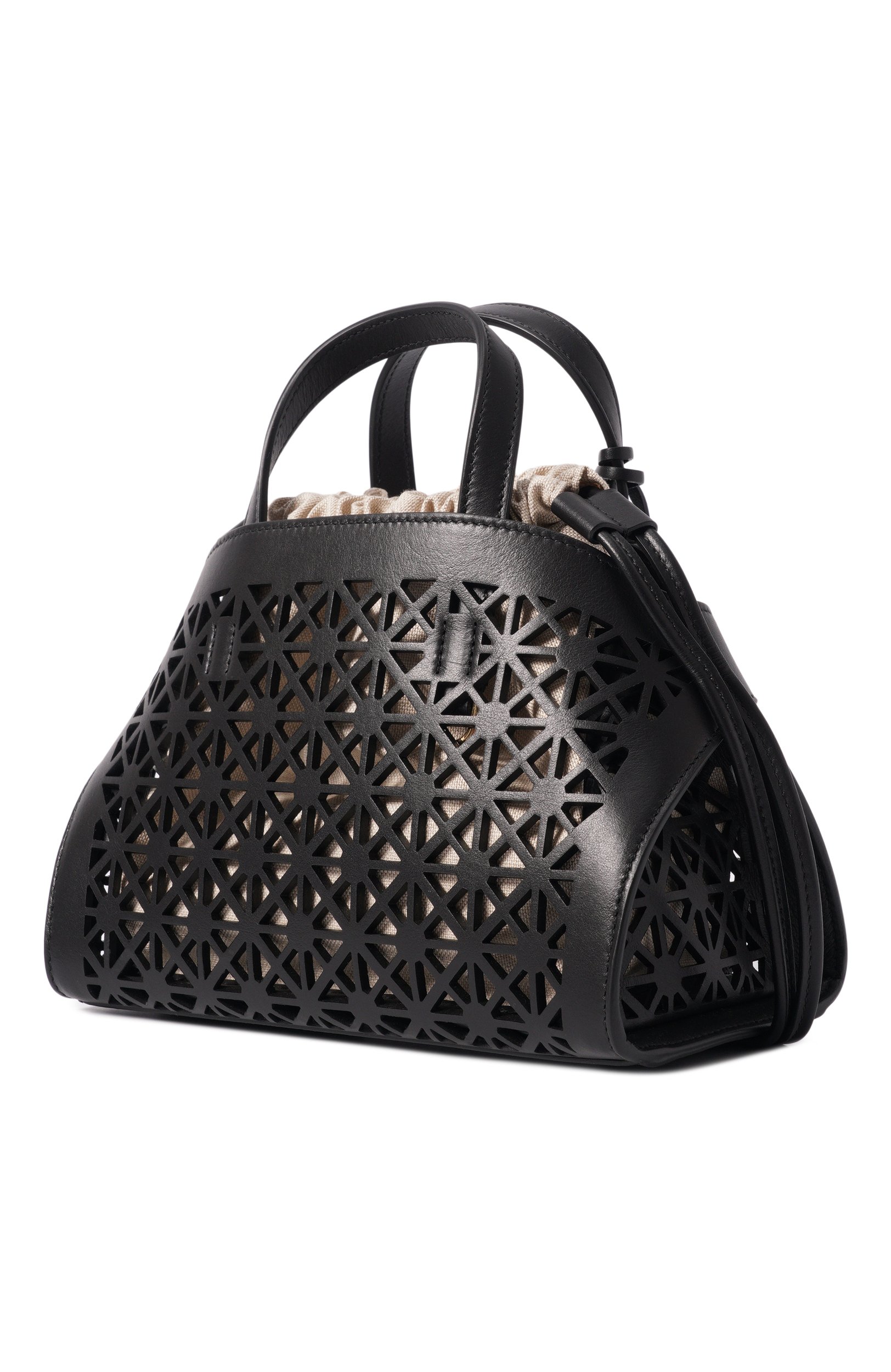 Сумка hug mini FERRAGAMO черного цвета по цене 261000 руб., арт. 21A696/793431, фото 4 Сумка hug mini FERRAGAMO, арт. 21A696/793431, фото 4