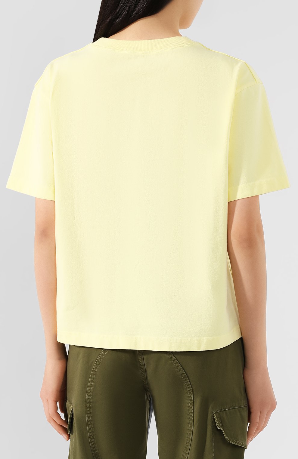 Хлопковая футболка ACNE STUDIOS, арт. AL0135, фото 4