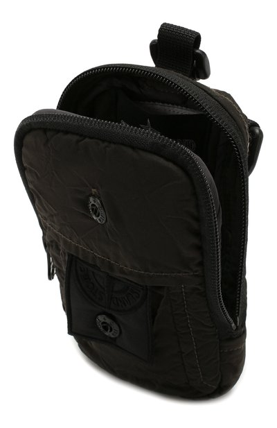 Текстильная сумка STONE ISLAND темно-серого цвета по цене 26950 руб., арт. 721990420, фото 4 Текстильная сумка STONE ISLAND, арт. 721990420, фото 4