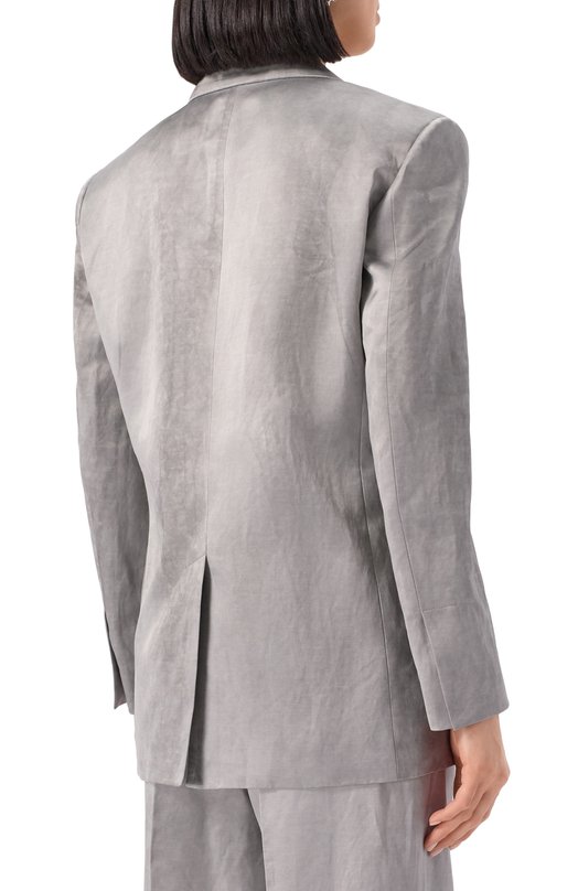 Атласный жакет Pinko 104716/A2BP Серый  104716/A2BP Фото 4