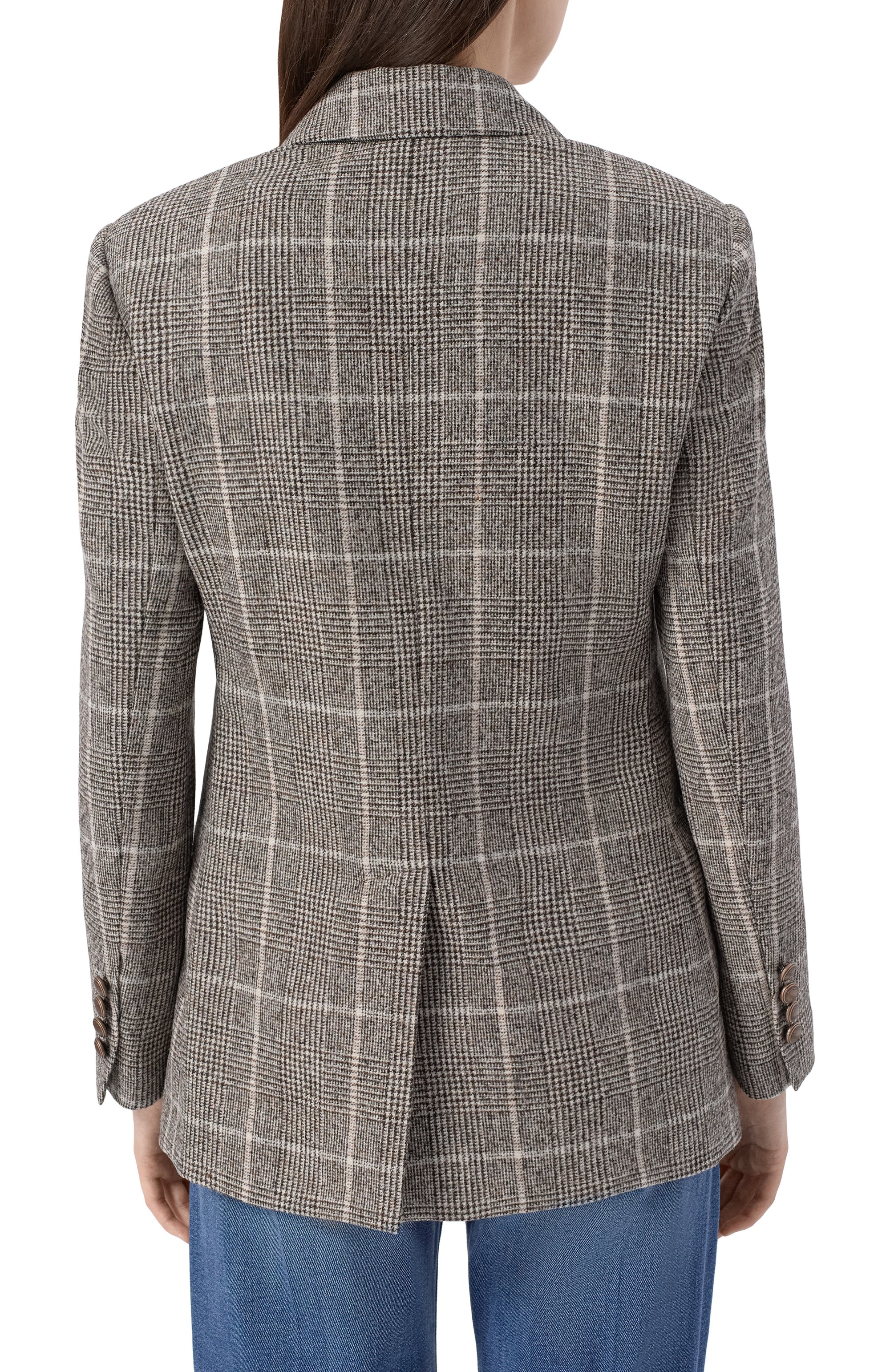 Шерстяной жакет BRUNELLO CUCINELLI, арт. MV4037053, фото 4