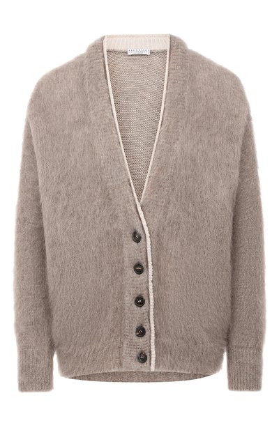 Женский кардиган из шерсти и кашемира BRUNELLO CUCINELLI, арт. M8U590826