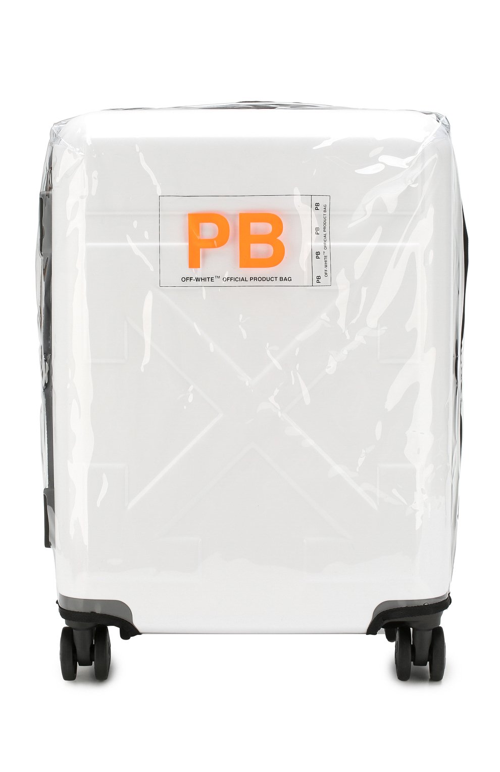 Дорожный чемодан OFF-WHITE белого цвета по цене 89950 руб., арт. 0WNG001E19F611170101, фото 5 Дорожный чемодан OFF-WHITE, арт. 0WNG001E19F611170101, фото 5