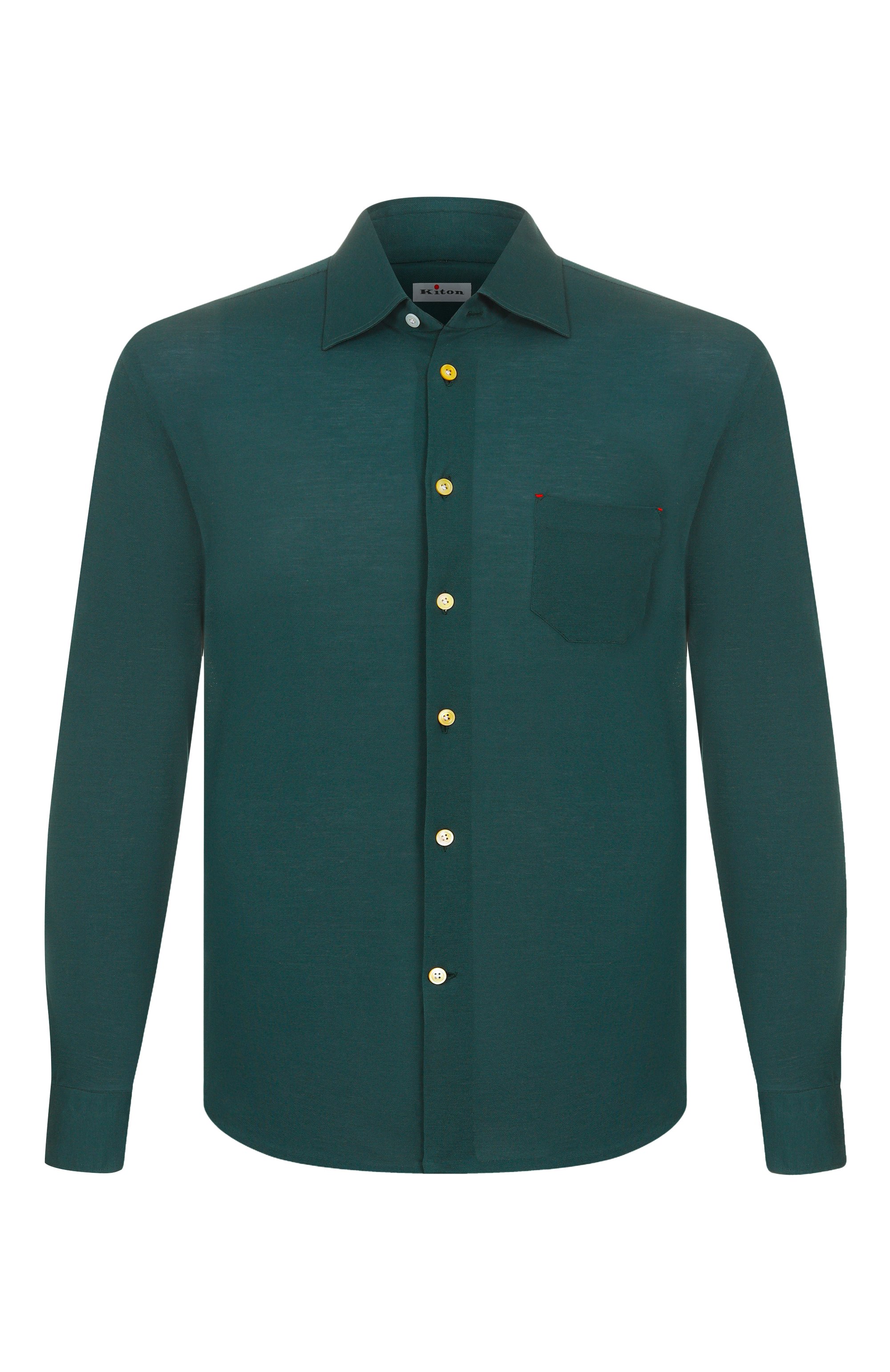 Хлопковая сорочка KITON, арт. UMCNERH08837, фото 1