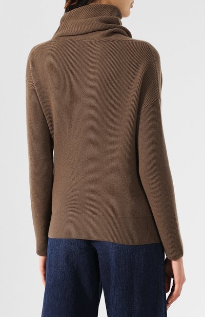 Кашемировый пуловер с высоким воротником LORO PIANA, арт. FAI3311, фото 4